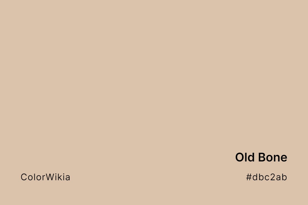 old bone color dbc2ab