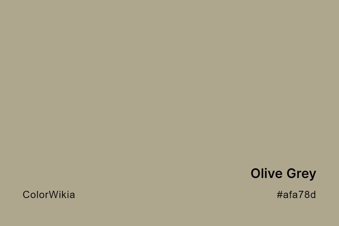 olive grey color afa78d