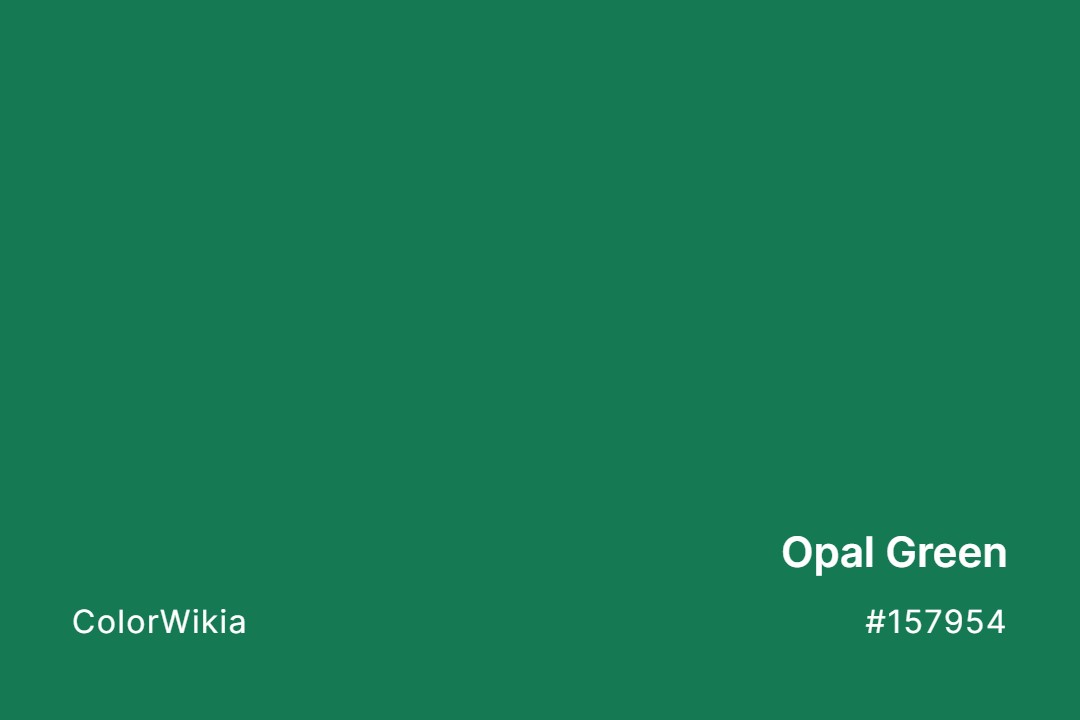 opal green color 157954