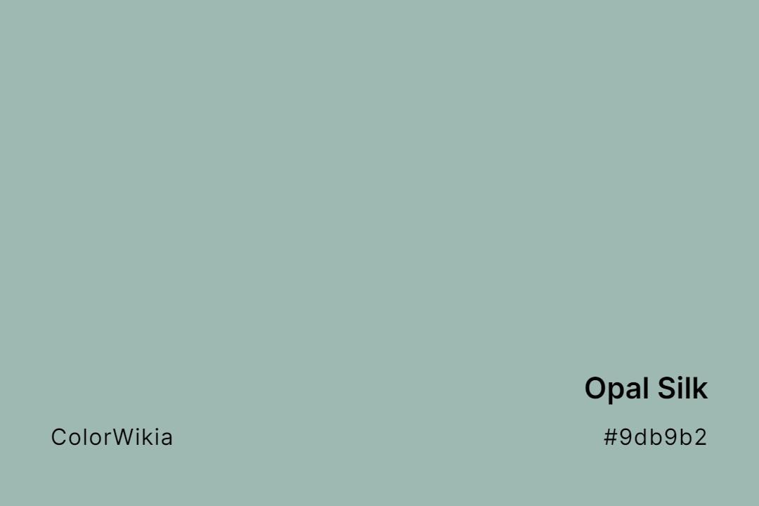 opal silk color 9db9b2
