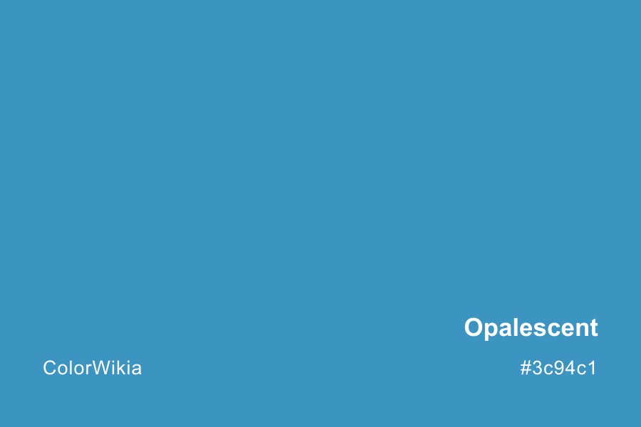 Opalescent Color – #3c94c1: Codes and Complete Breakdown