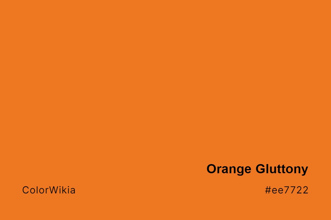 Orange Gluttony Color – #ee7722: Codes and Complete Breakdown