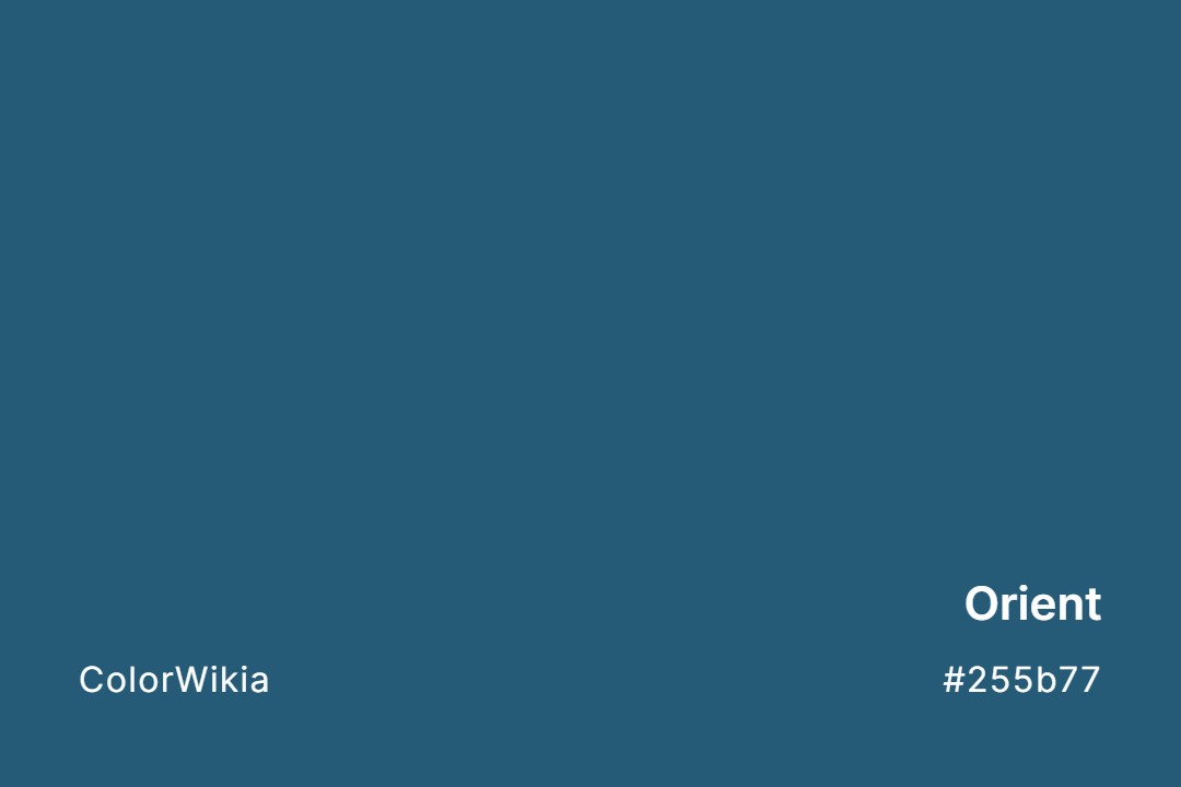 orient color 255b77