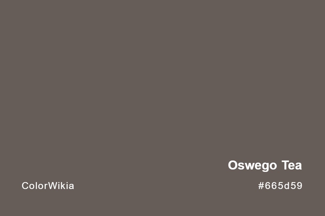 Oswego Tea Color – #665d59: Codes and Complete Breakdown