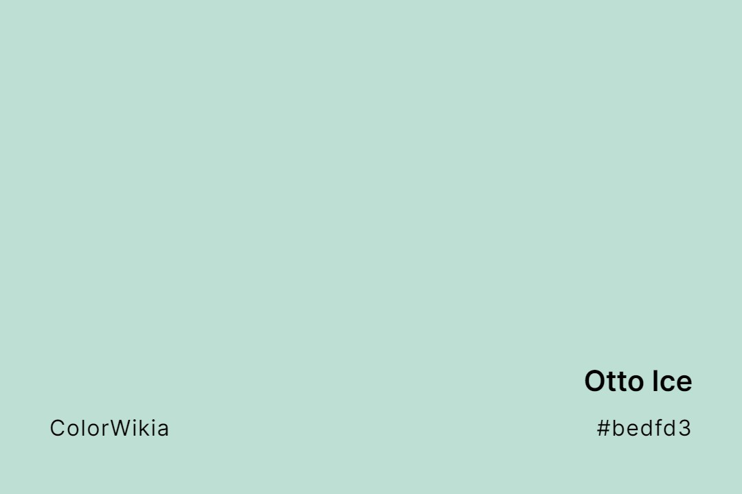 Otto Ice Color – #bedfd3: Codes and Complete Breakdown