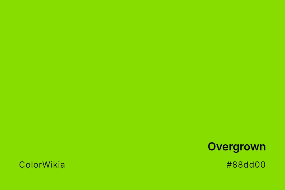overgrown color 88dd00