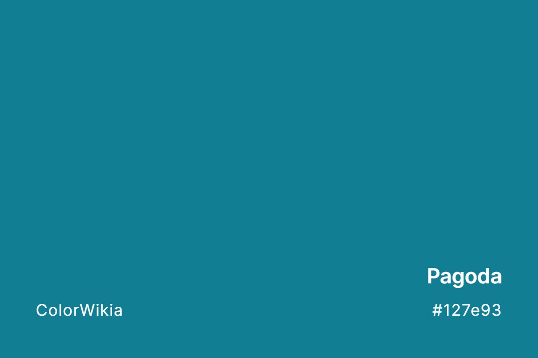Pagoda Color – #127e93: Codes and Complete Breakdown