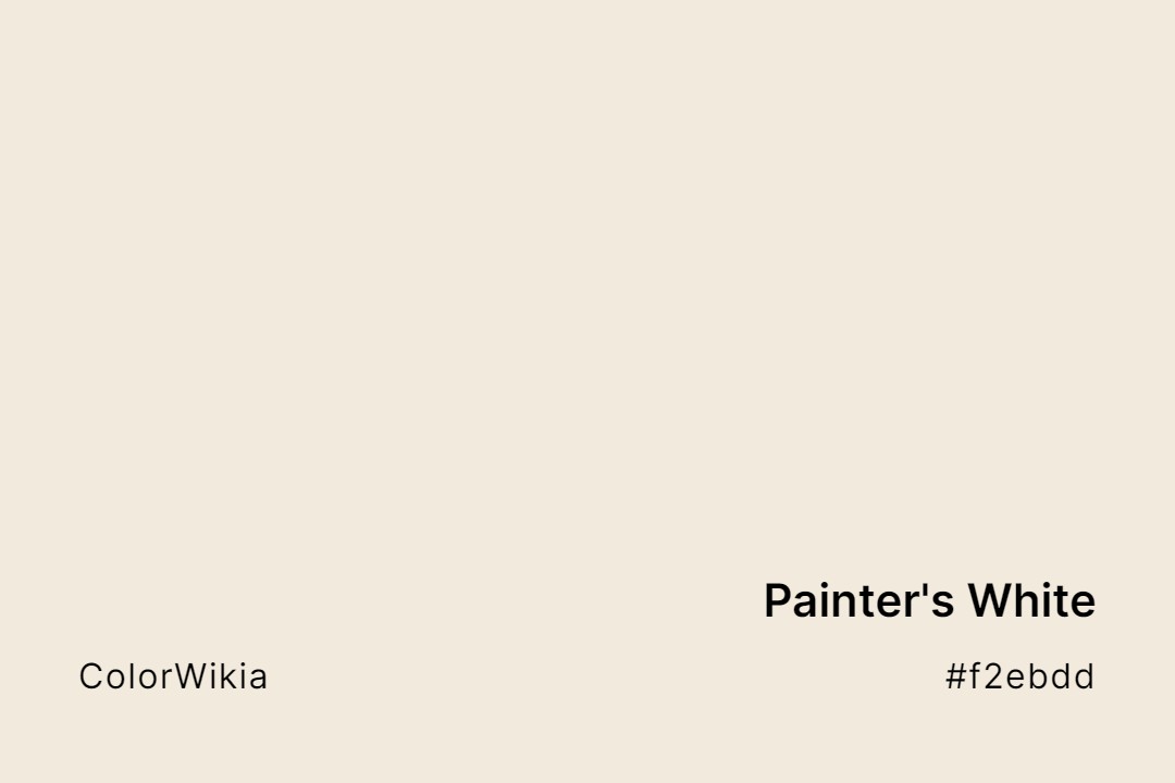 Painter’s White Color – #f2ebdd: Codes and Complete Breakdown