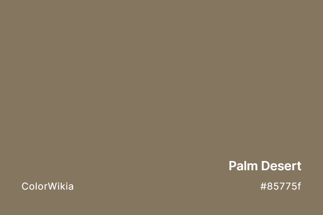 palm desert color 85775f