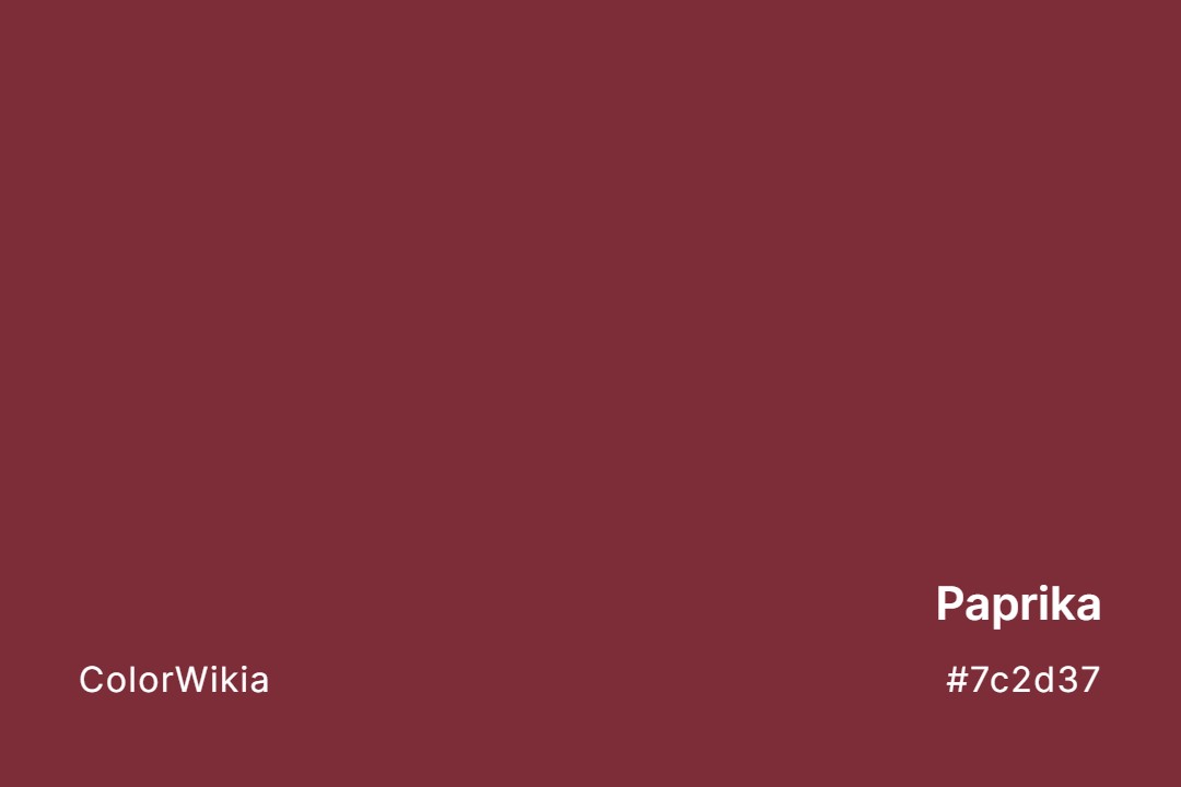 paprika color 7c2d37