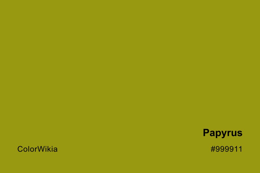 papyrus color 999911