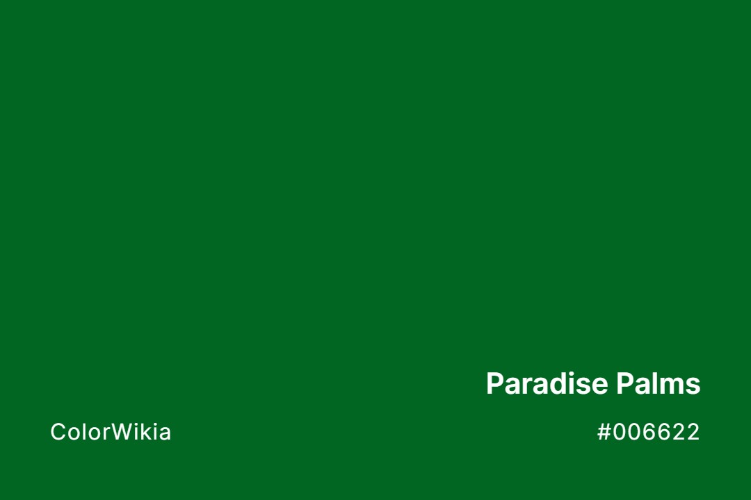 paradise palms color 006622