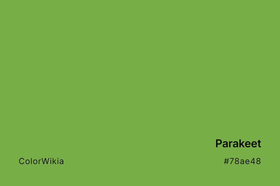 parakeet color 78ae48