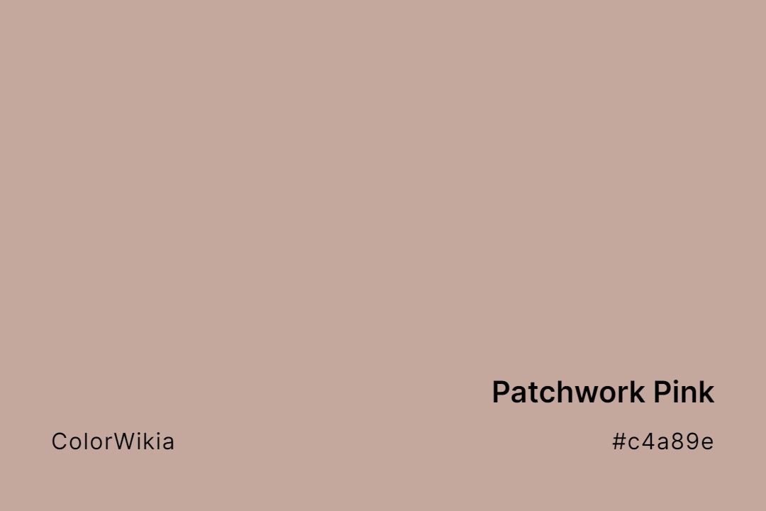 Patchwork Pink Color – #c4a89e: Codes and Complete Breakdown