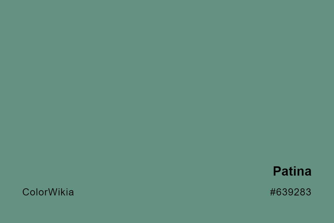Patina Color – #639283: Codes and Complete Breakdown