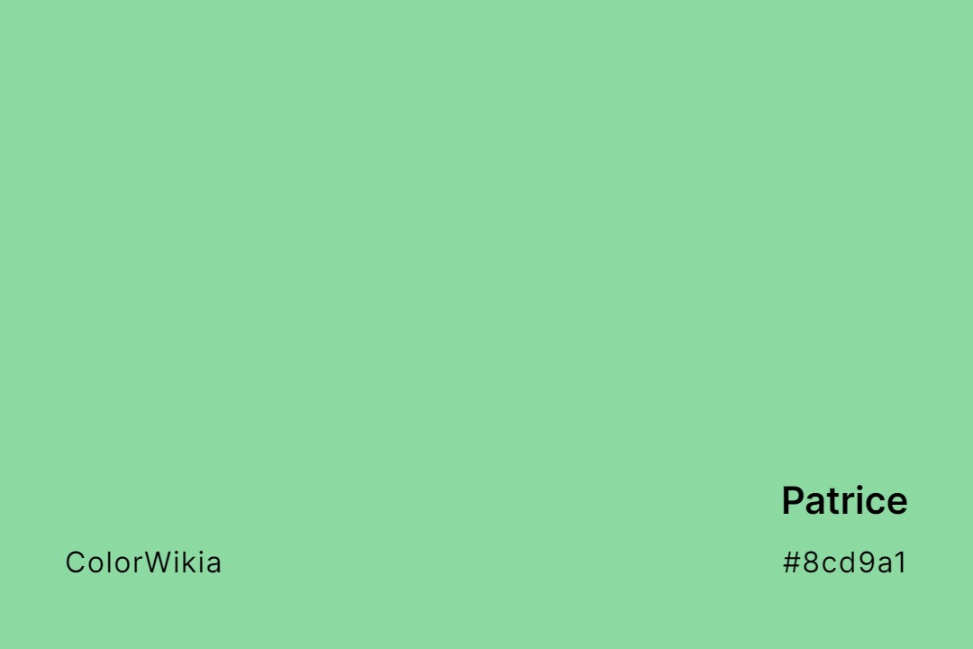 Patrice Color – #8cd9a1: Codes and Complete Breakdown