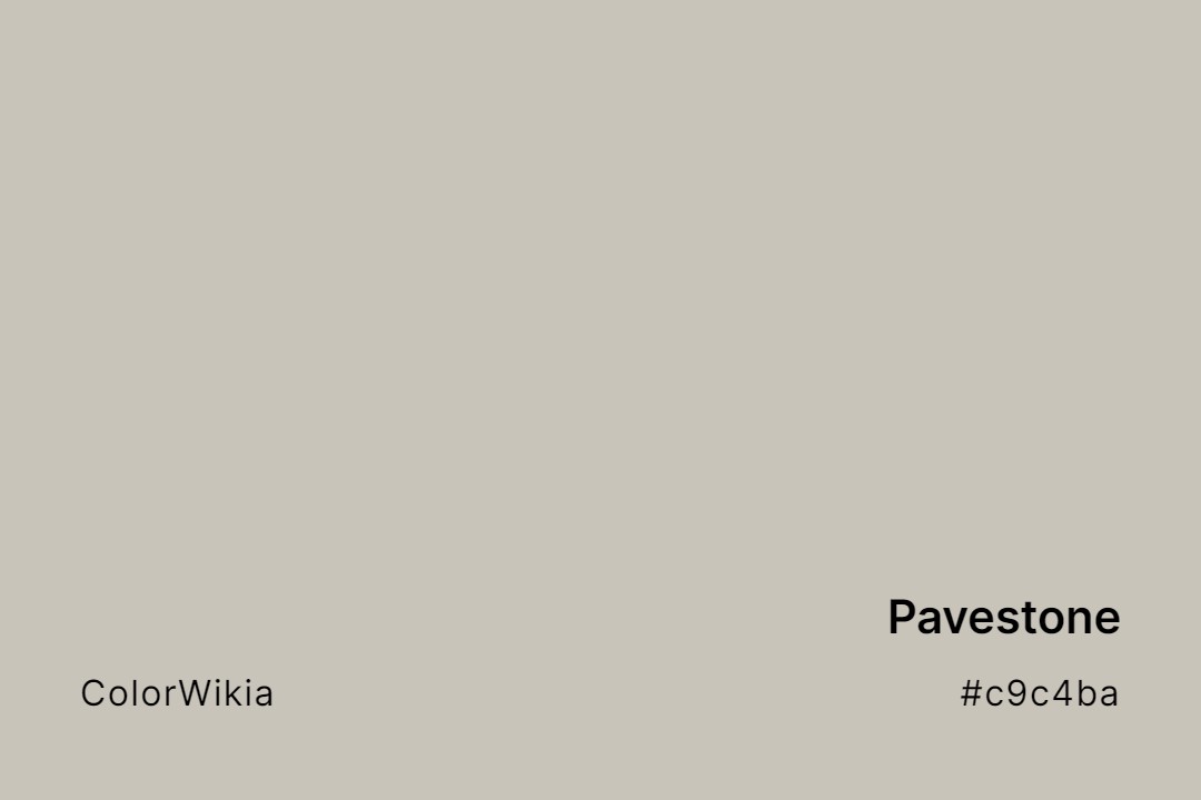 Pavestone Color – #c9c4ba: Codes and Complete Breakdown