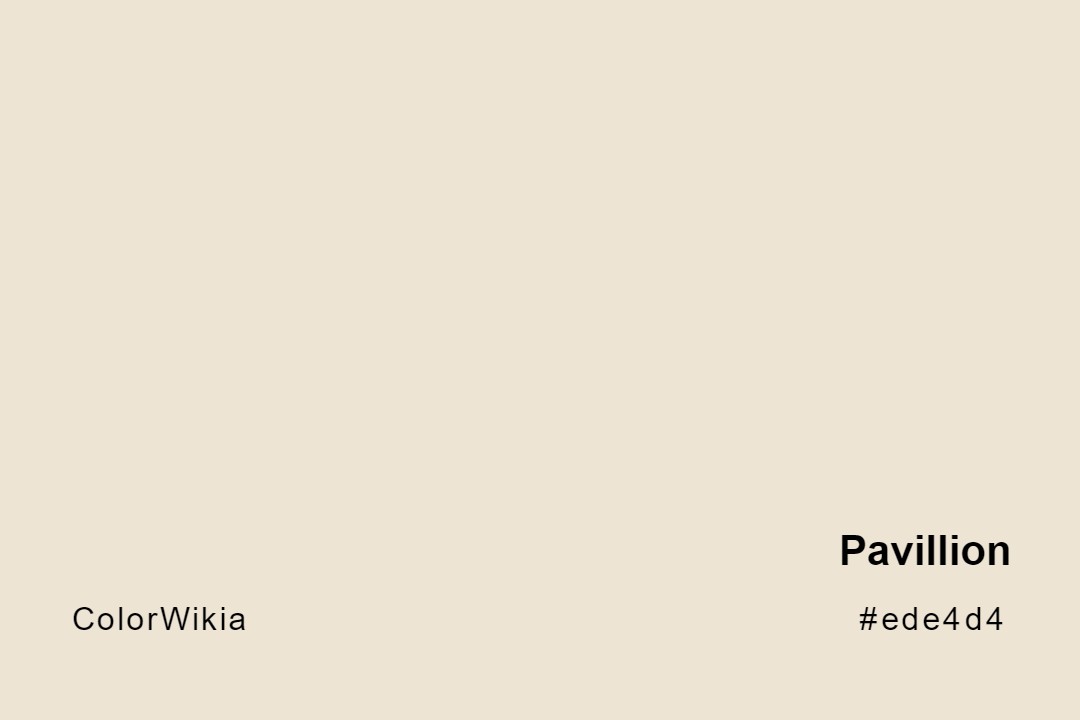 Pavillion Color – #ede4d4: Codes and Complete Breakdown