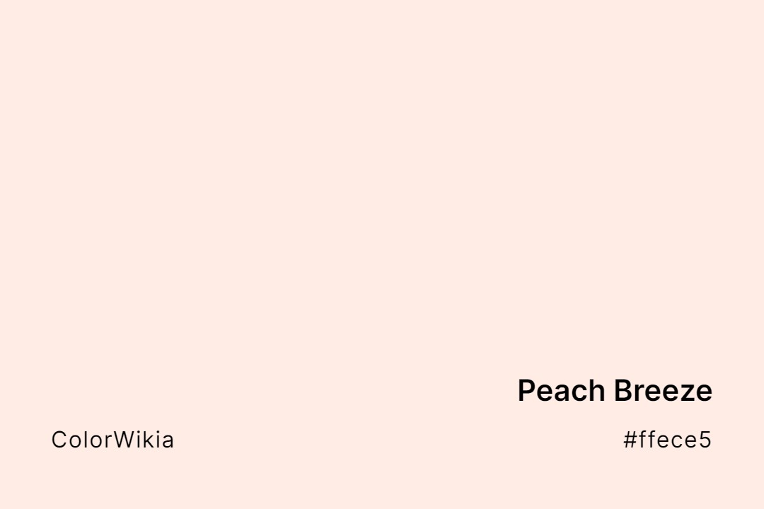 Peach Breeze Color – #ffece5: Codes and Complete Breakdown