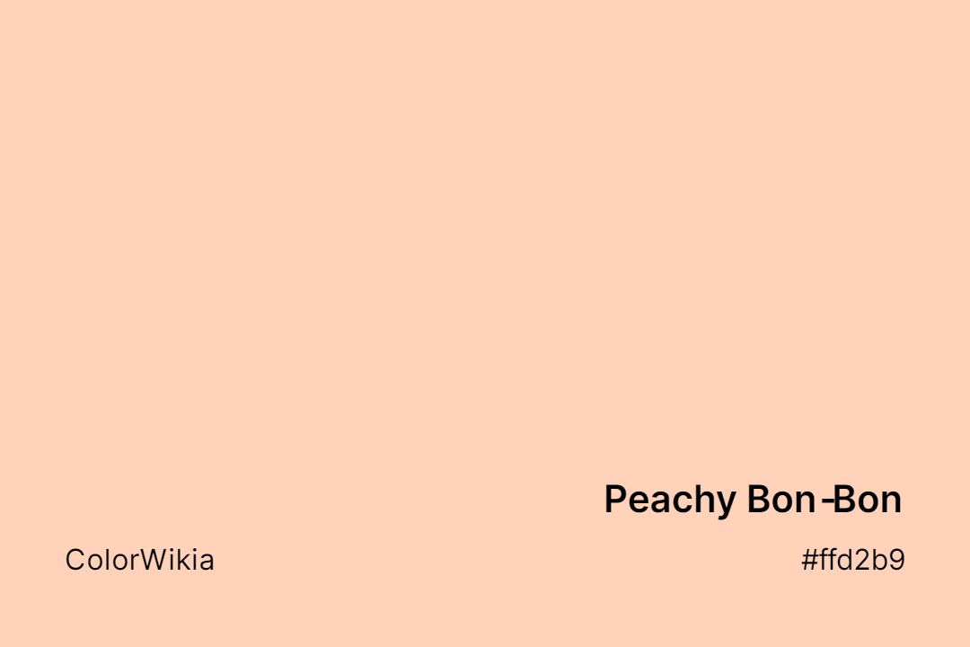 Peachy Bon-Bon Color – #ffd2b9: Codes and Complete Breakdown