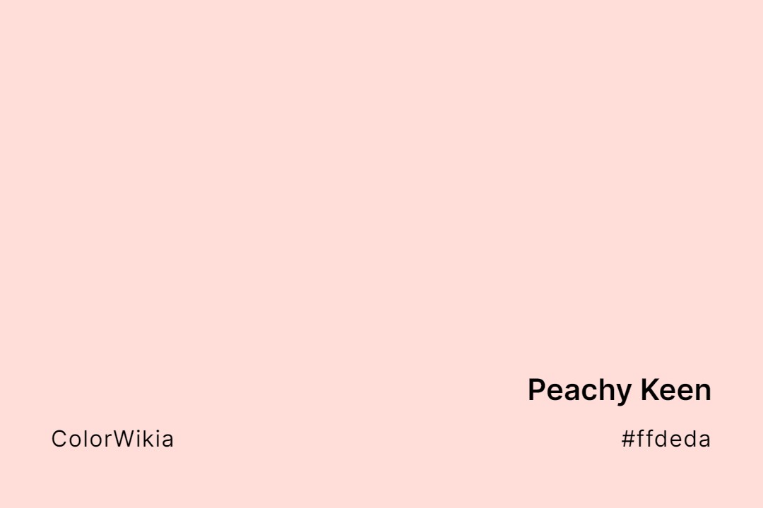 Peachy Keen Color – #ffdeda: Codes and Complete Breakdown