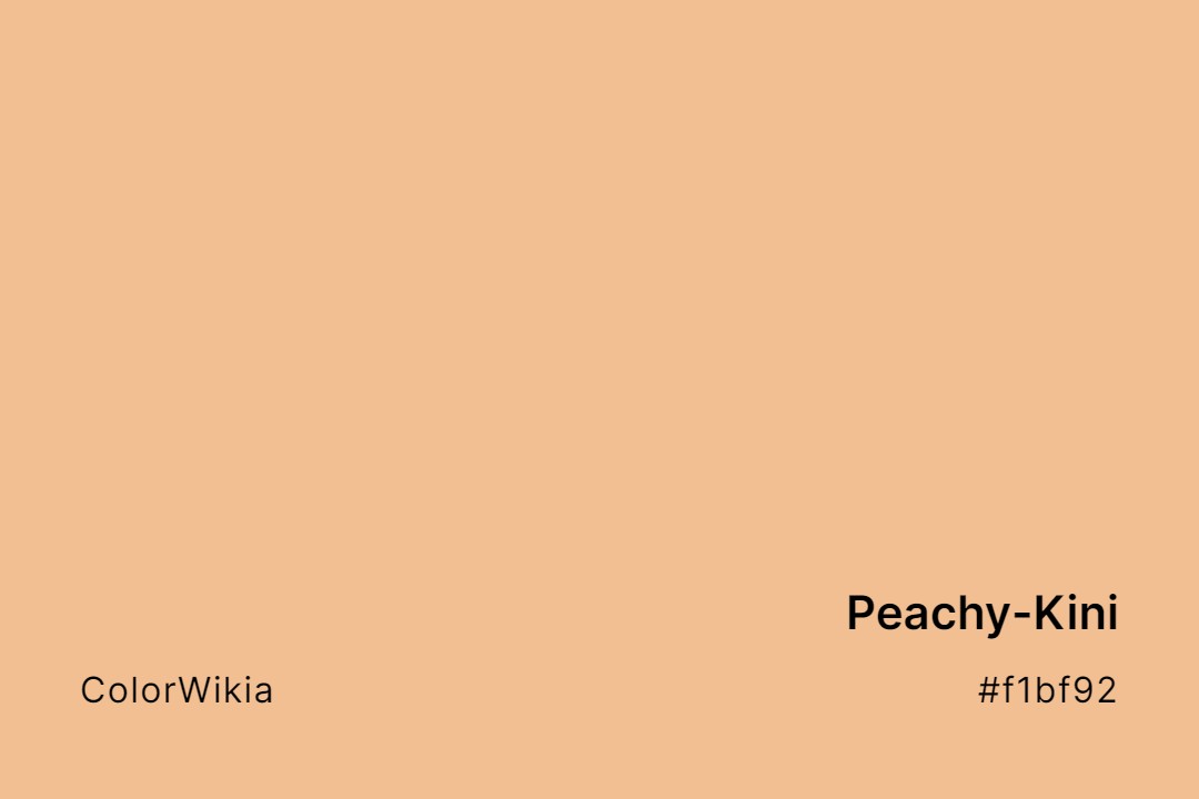 Peachy-Kini Color – #f1bf92: Codes and Complete Breakdown