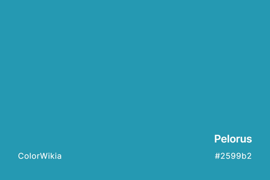 Pelorus Color – #2599b2: Codes and Complete Breakdown