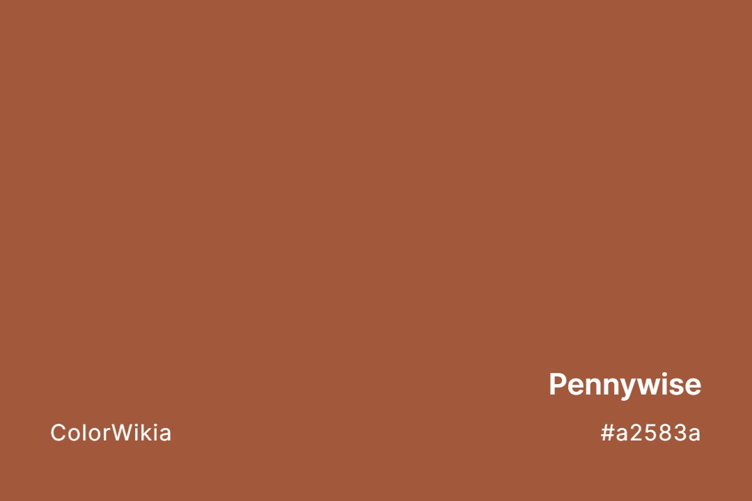 Pennywise Color – #a2583a: Codes and Complete Breakdown