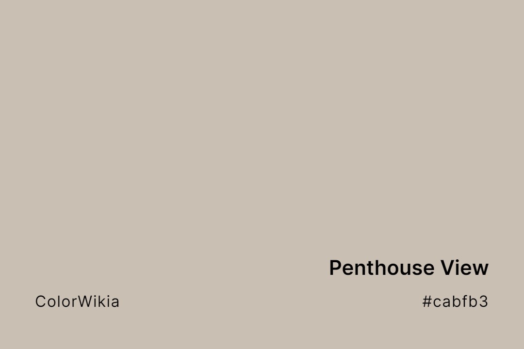 penthouse view color cabfb3