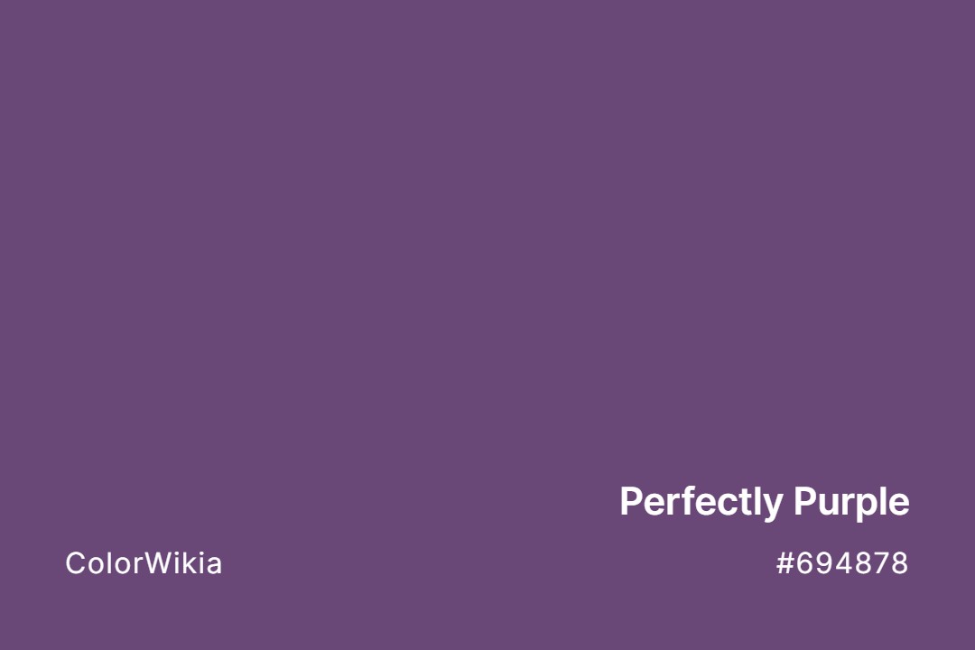 Perfectly Purple Color – #694878: Codes and Complete Breakdown