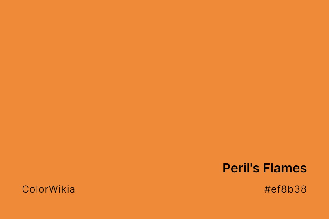 Peril’s Flames Color – #ef8b38: Codes and Complete Breakdown
