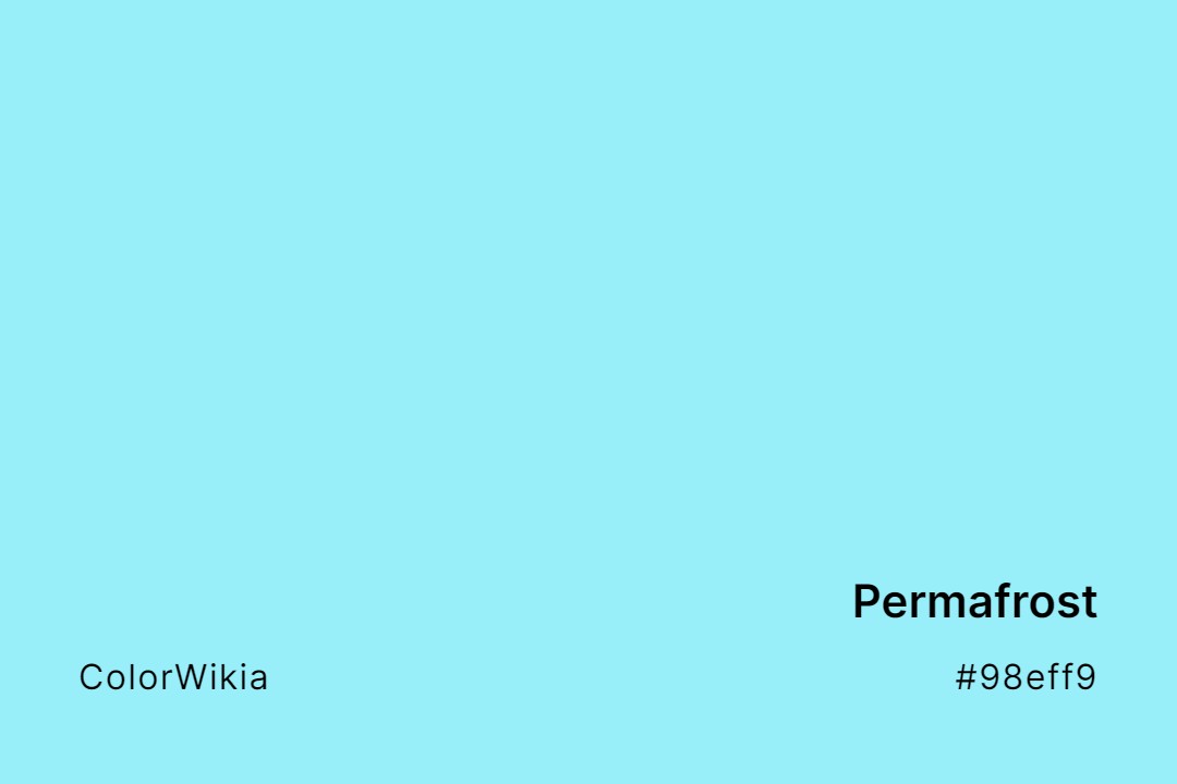 Permafrost Color – #98eff9: Codes and Complete Breakdown