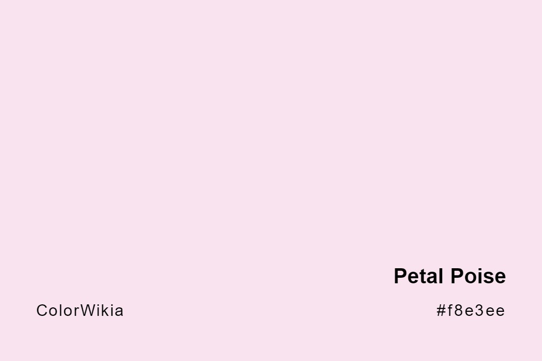 Petal Poise Color – #f8e3ee: Codes and Complete Breakdown
