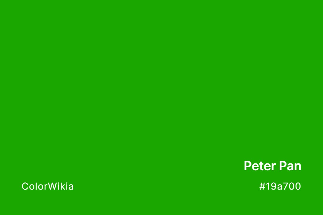 peter pan color 19a700