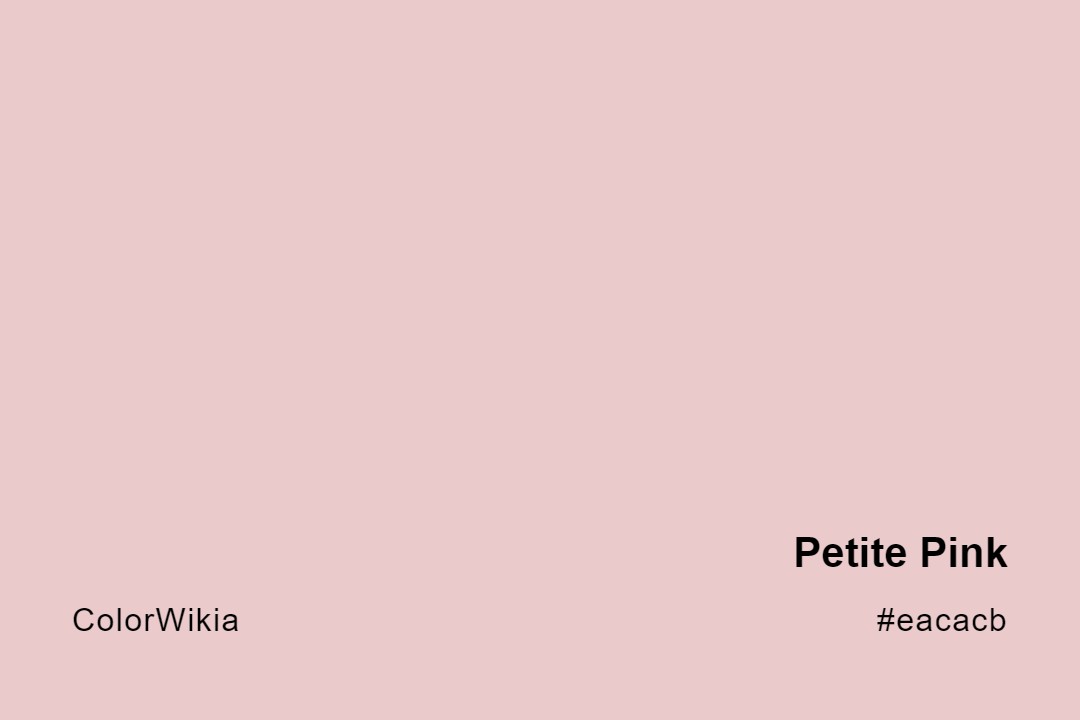 Petite Pink Color – #eacacb: Codes and Complete Breakdown