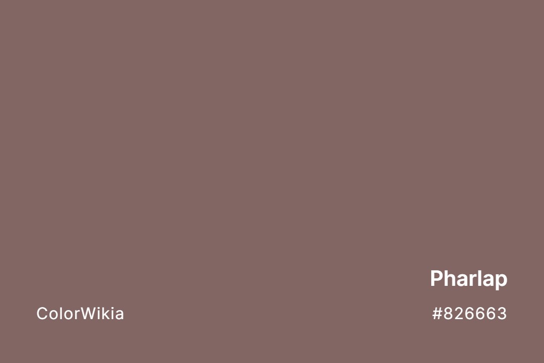 Pharlap Color – #826663: Codes and Complete Breakdown