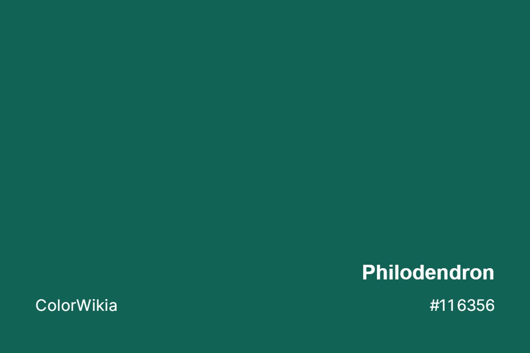 Philodendron Color – #116356: Codes and Complete Breakdown