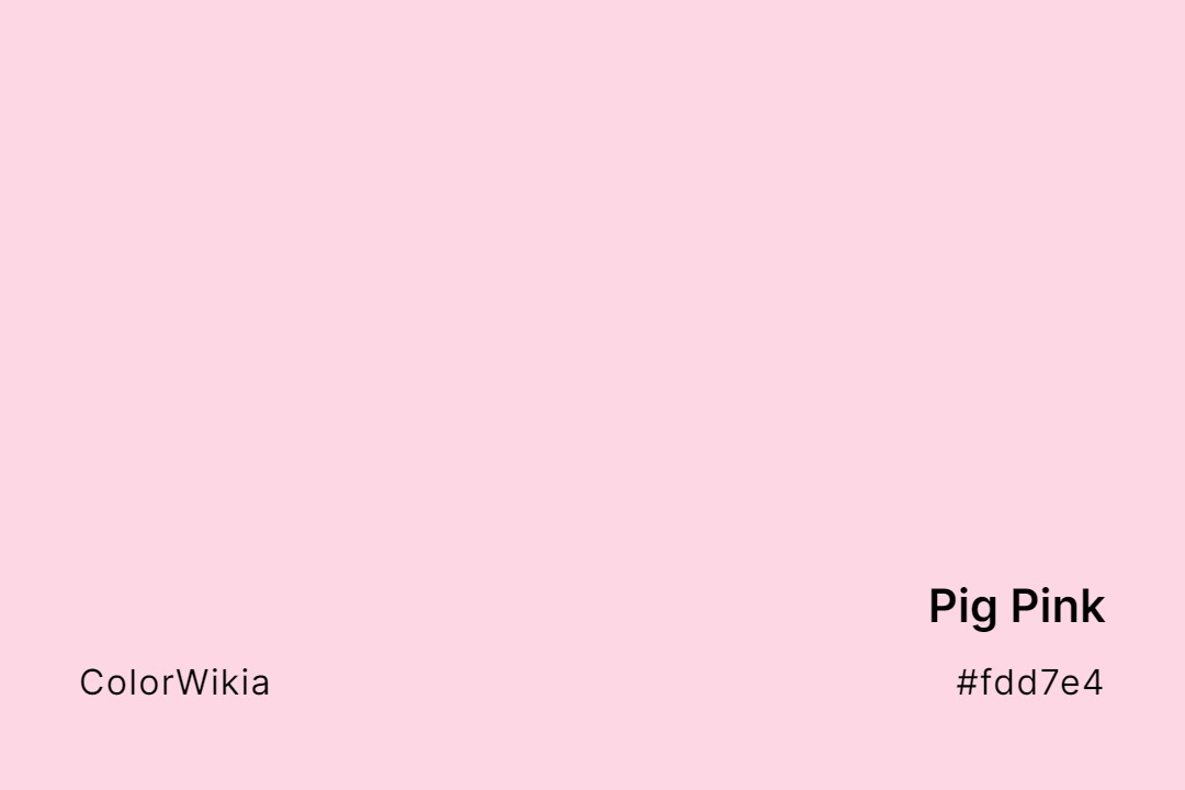 Pig Pink Color – #fdd7e4: Codes and Complete Breakdown