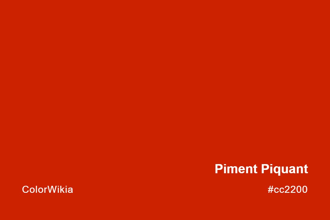 piment piquant color cc2200