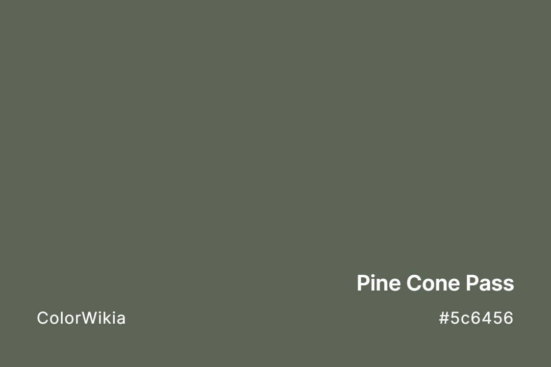 pine cone pass color 5c6456