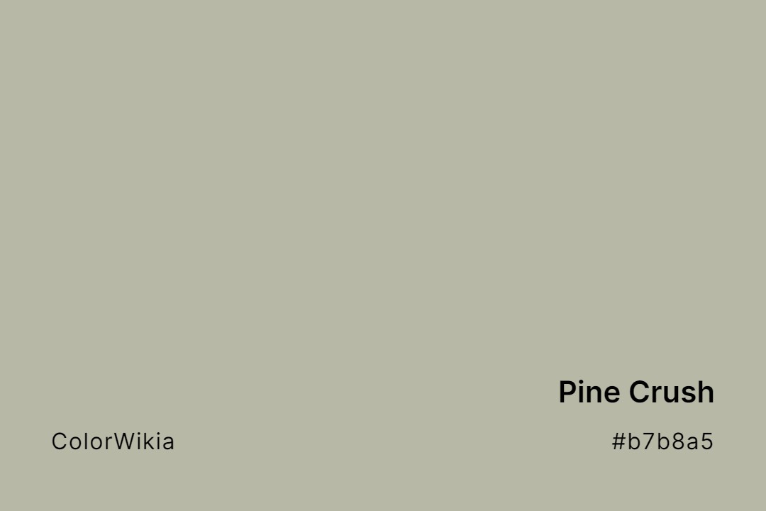 pine crush color b7b8a5