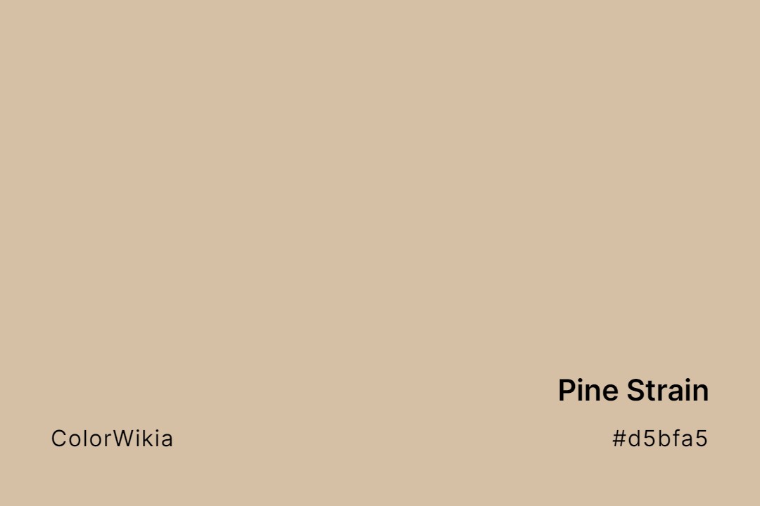 pine strain color d5bfa5