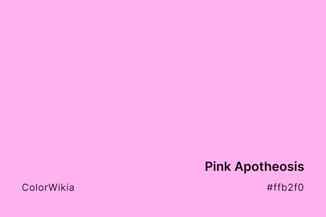 Pink Apotheosis Color – #ffb2f0: Codes and Complete Breakdown