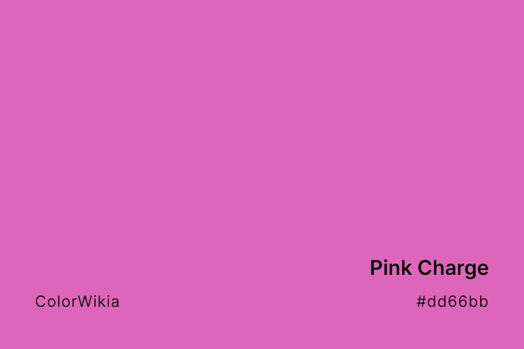 Pink Charge Color – #dd66bb: Codes and Complete Breakdown