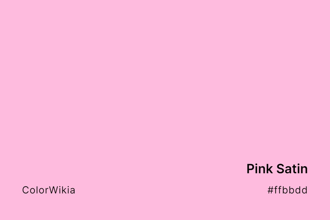 Pink Satin Color – #ffbbdd: Codes and Complete Breakdown