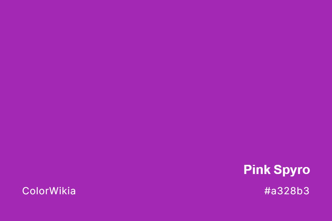 Pink Spyro Color – #a328b3: Codes and Complete Breakdown