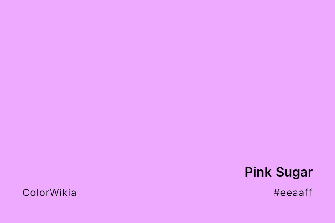 Pink Sugar Color – #eeaaff: Codes and Complete Breakdown