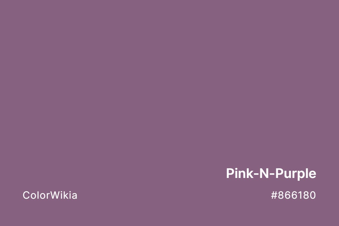 Pink-N-Purple Color – #866180: Codes and Complete Breakdown