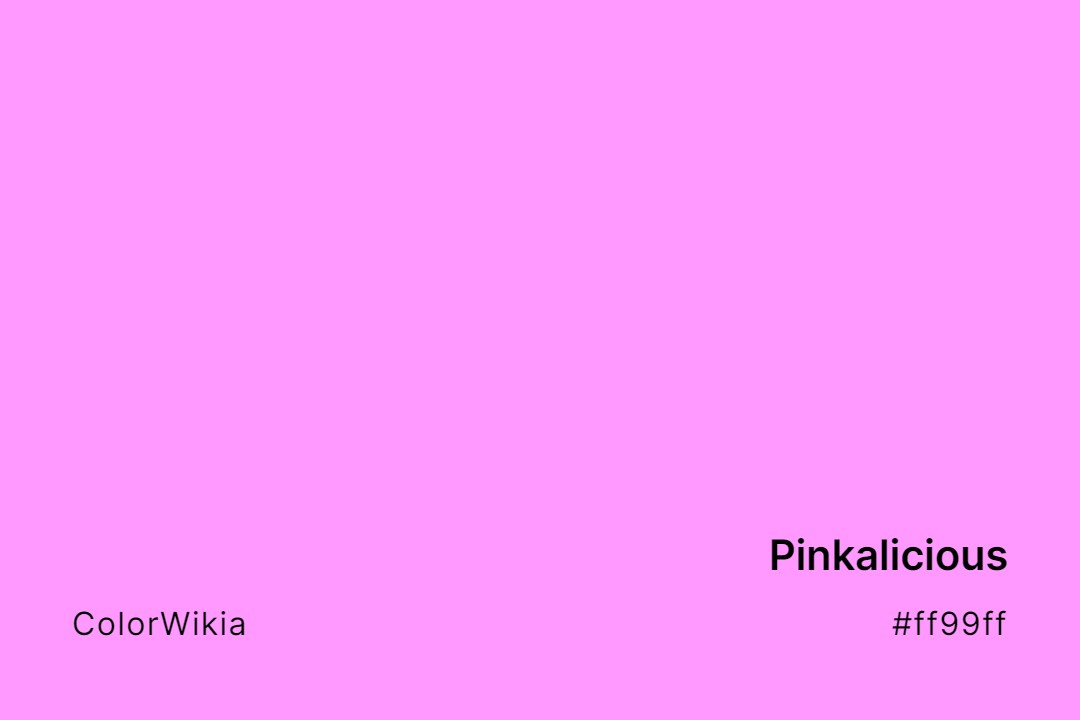 Pinkalicious Color – #ff99ff: Codes and Complete Breakdown