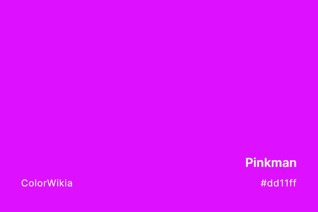 Pinkman Color – #dd11ff: Codes and Complete Breakdown